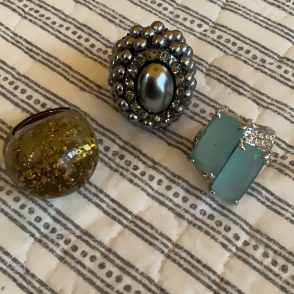 Set of 3 jumbo size rings